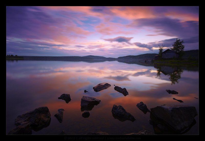 Закат на Волчихе (III) фото превью