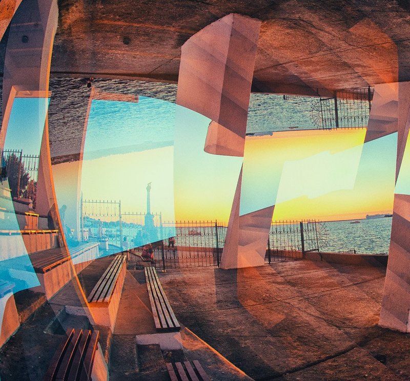 мультиэкспозиция, мультик  фото превью