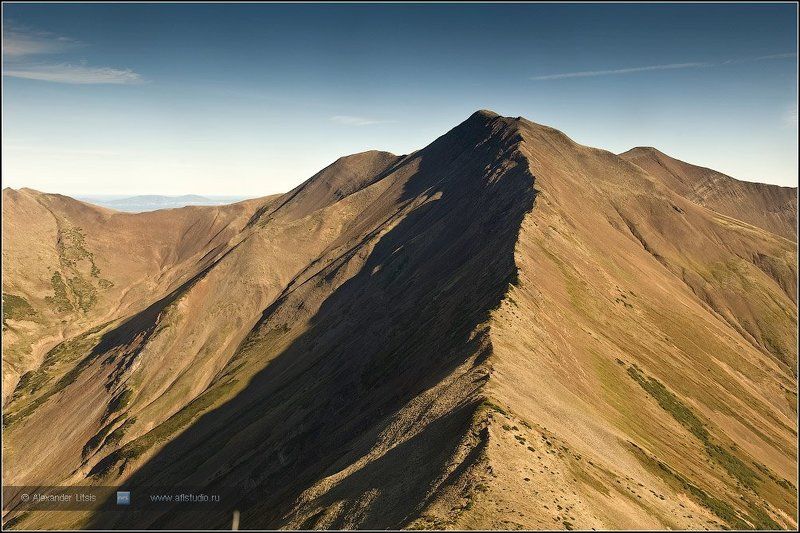 горы,хребет,одиночество,камчатка Хребет фото превью