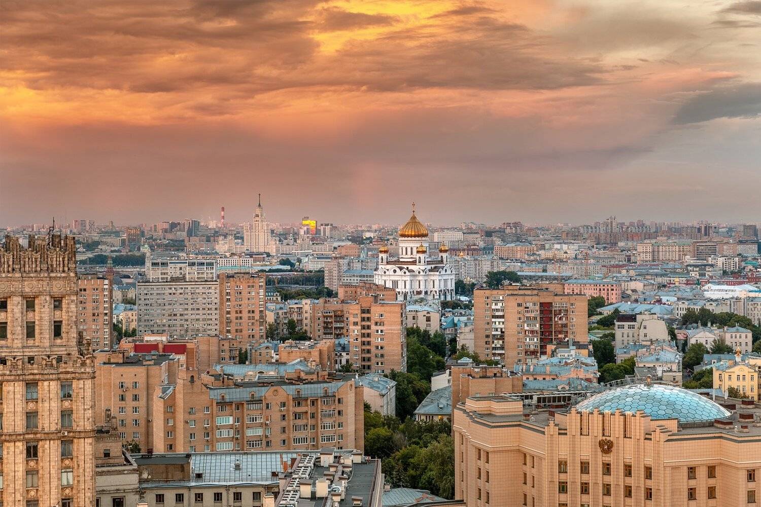 храм, пейзаж, город, спаситель, мегаполис, москва, православие, закат, sunset, church, landscape, city, savior, metropolis, moscow, orthodoxy, Юрий Шурчков