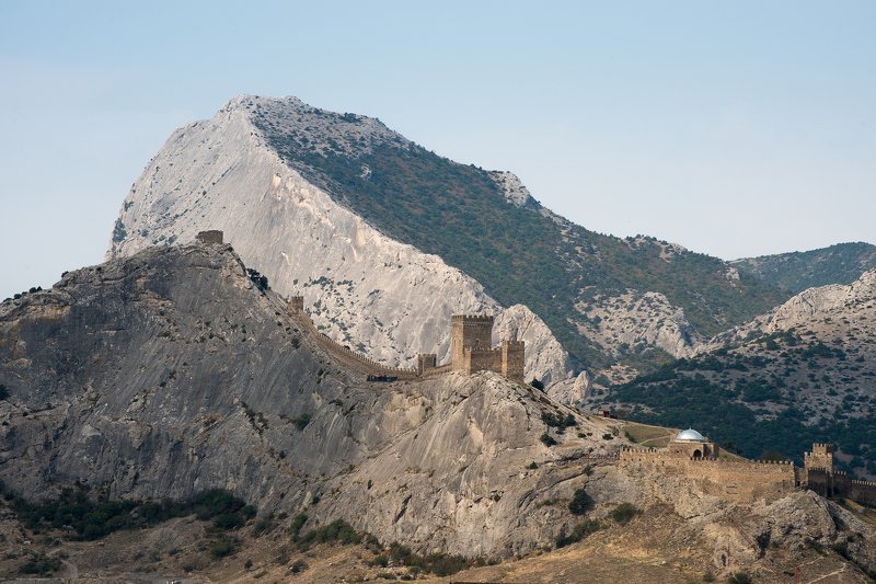 крепость, судак, архитектура, крым Генуэзская крепость (Судак) фото превью