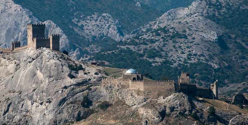 крепость, судак, архитектура, крым Генуэзская крепость-2 фото превью