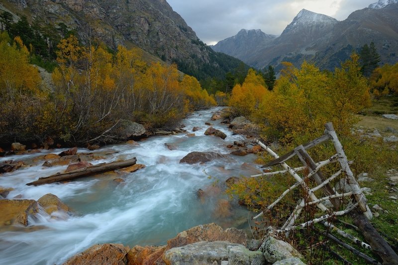 Осеннее утро в Узунколе фото превью