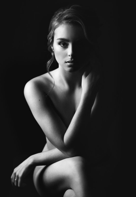 ню, фотосессия, эротика, арт-ню, nude, bnw * * * фото превью