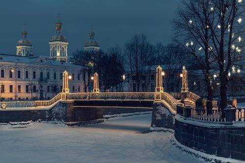 Новогодний Петербург. Семимостье