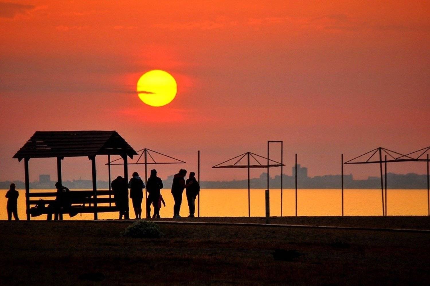 море,закат,пляж., Zadorina Svetlana