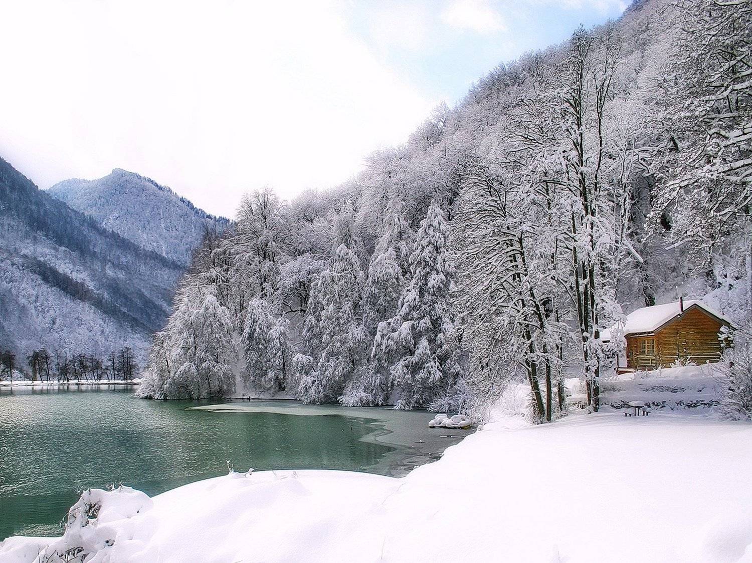горы озеро баня, Евгений Никишин