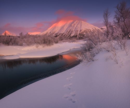 Кукисвумчорр на рассвете