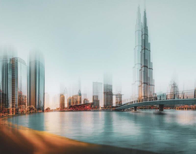 city, abstract, conceptual , dubai, uae, creative, asia. beauty Dubai фото превью