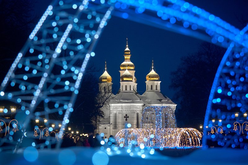 Christmas illumination... фото превью