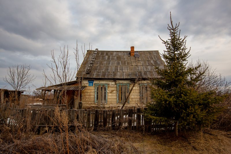 Домик в деревне фото превью