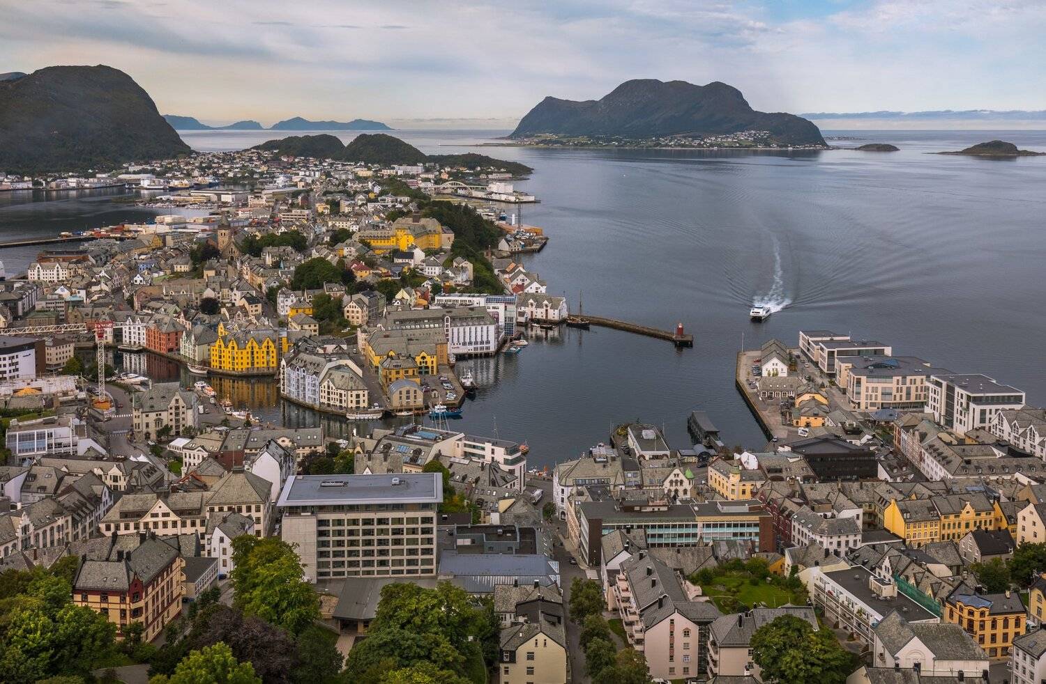 олесунн, норвегия, аlesund венеция,  Marat Max (Марат Макс)