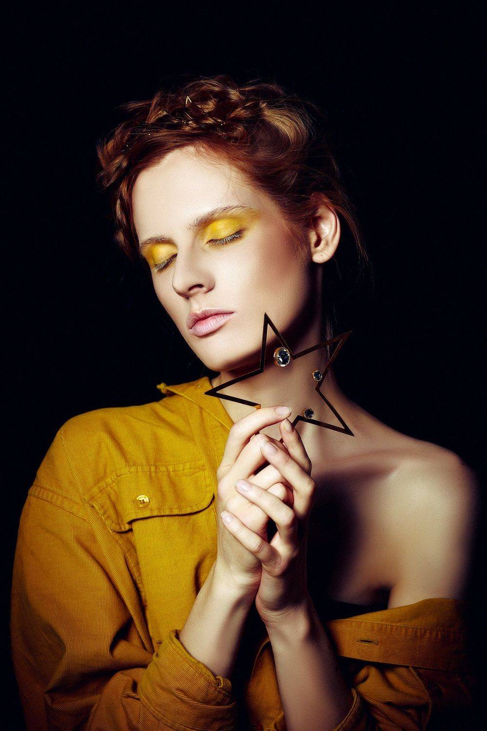 woman, portrait, studio, art, Руслан Болгов (Axe)