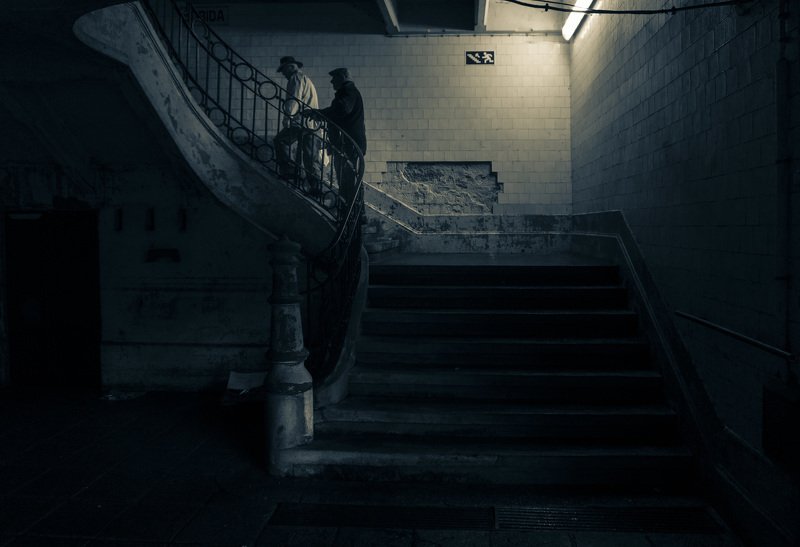 Two old men фото превью