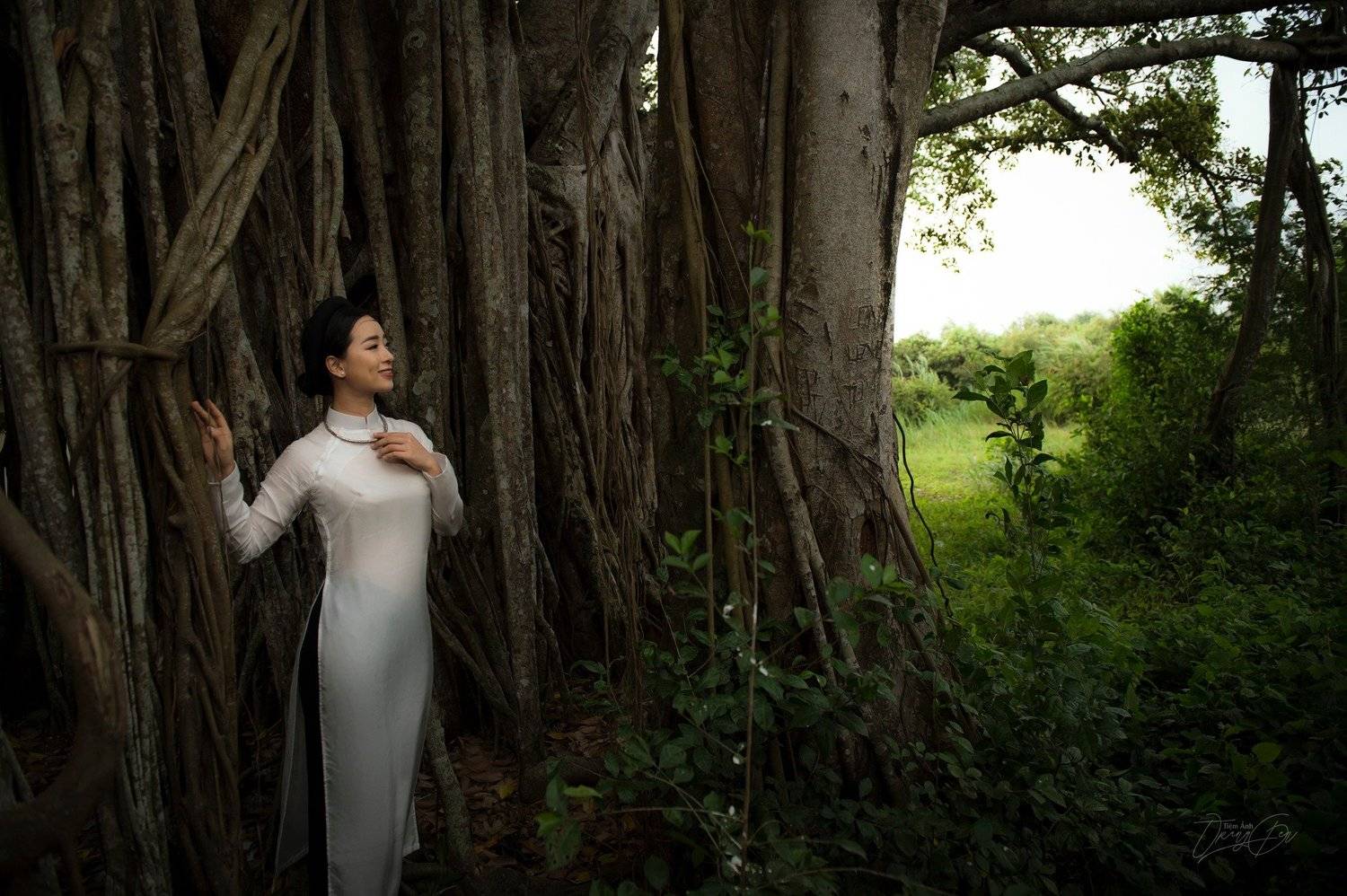 #girl #fashion #nude #winter #erotica #beautyful #girl #vietnamese #ao dai, Thien Vu Vu