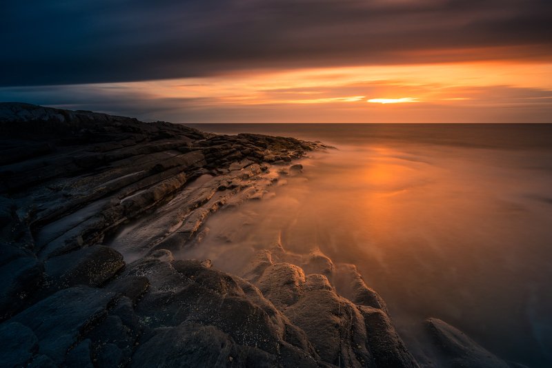 norway,landscape,sunset,water,longexposure mood of sunset фото превью