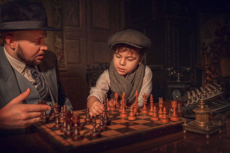 портрет, студия, модель, жанр, rekhov Крошка сын к отцу пришёл...)) фото превью