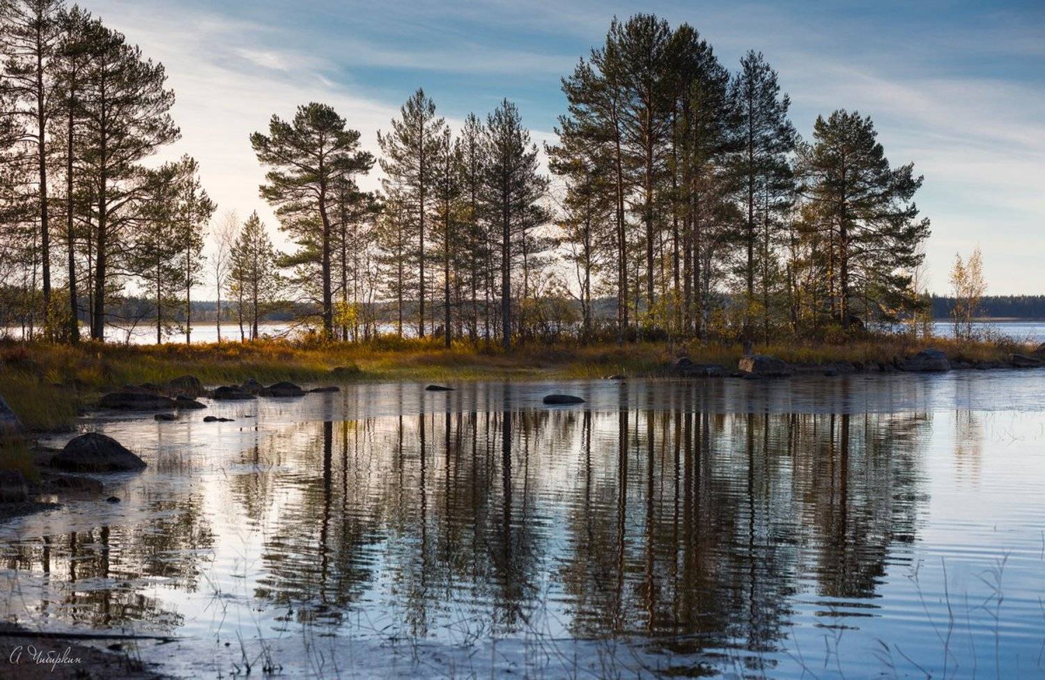 карелия_линдозеро, осень, пейзаж, Александр Чибиркин