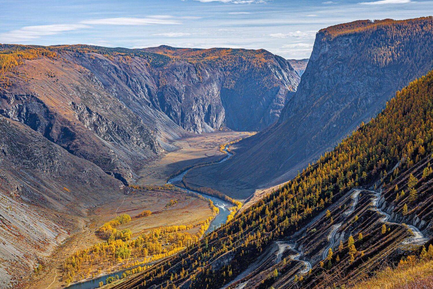 алтай. горы.осень., Евгений Дроботенко