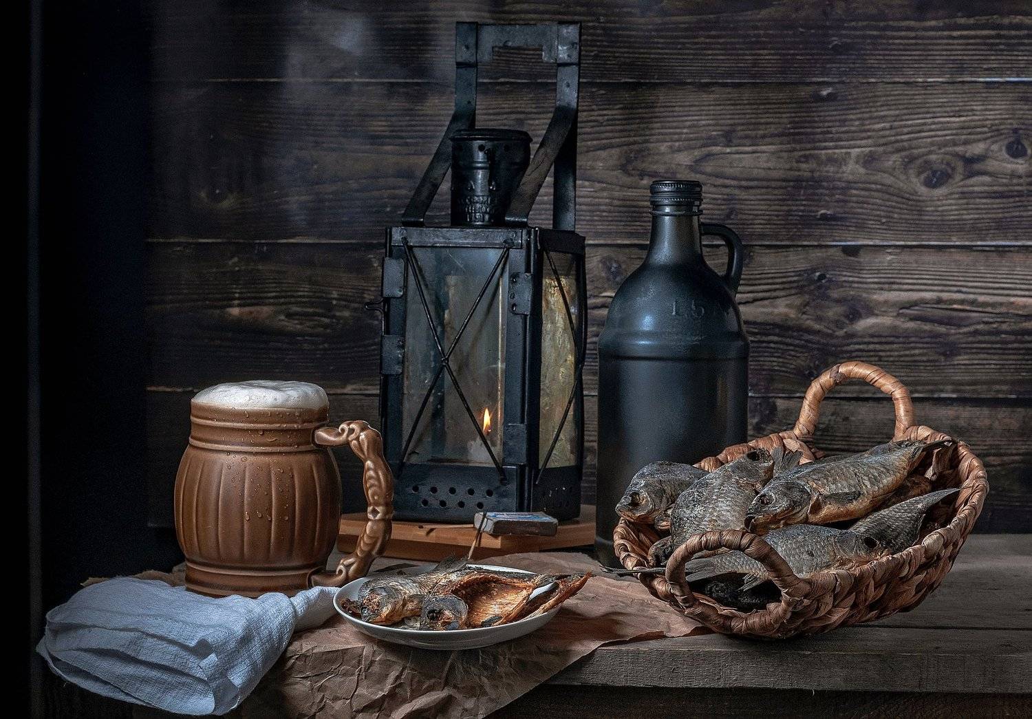 пиво, карась, фонарь, Алексей Кошелев