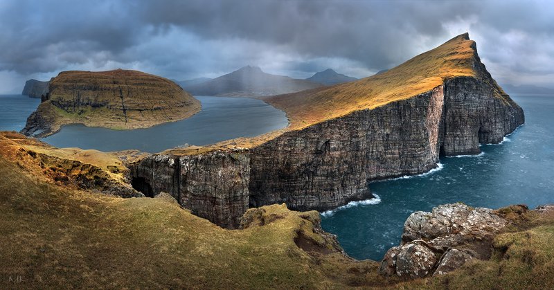 faroe islands,saksun,mulafossur,trælanípa, slave cliff Немного о Фарерских островах фото превью