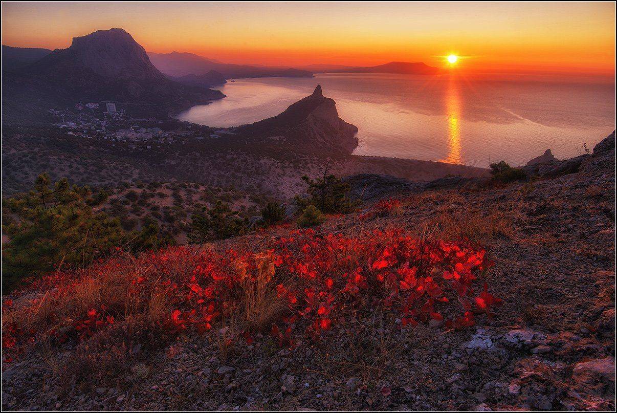 крым, новый свет, утро, АНАТОЛИЙ ДОВЫДЕНКО