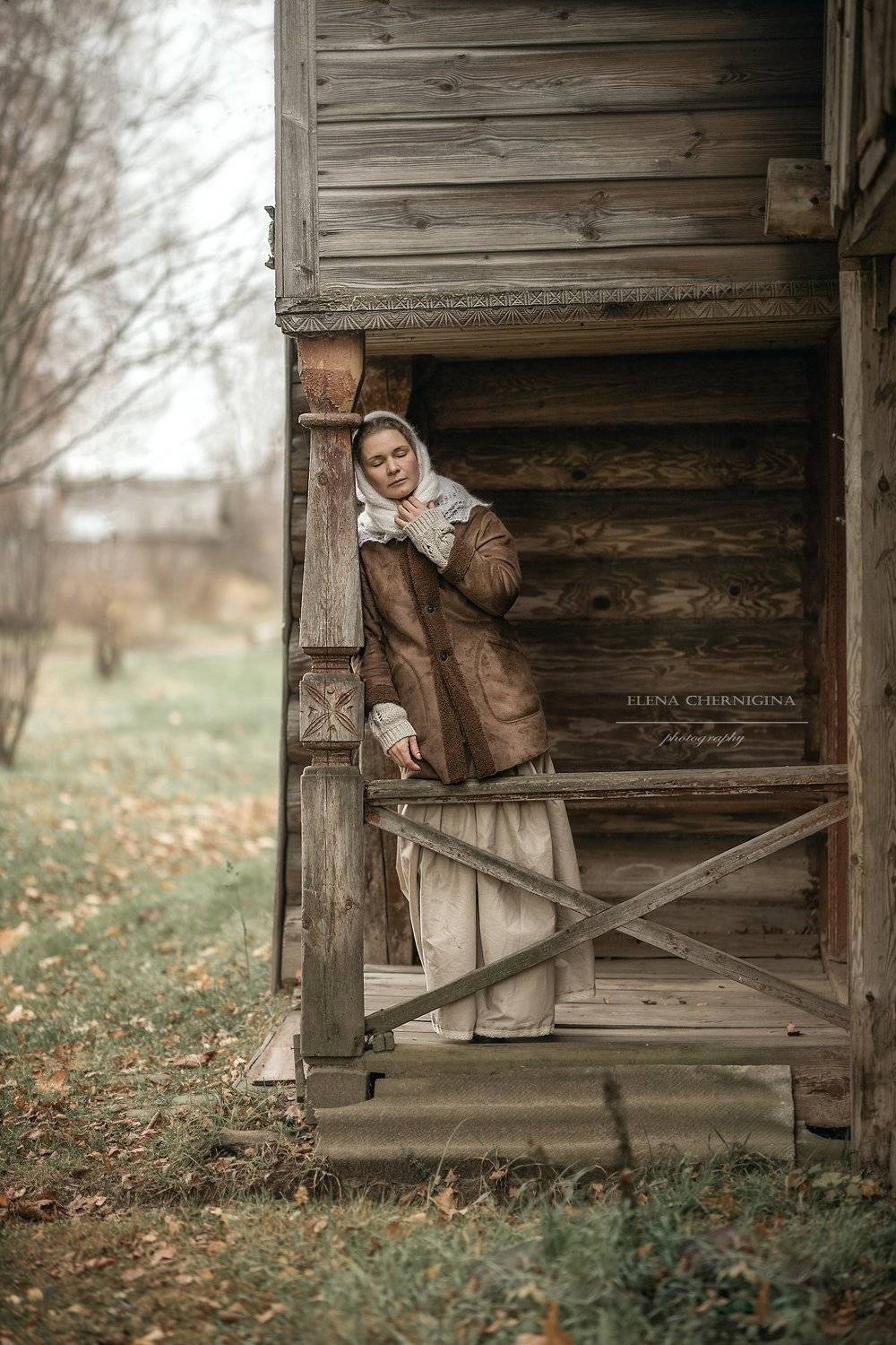 деревня, девушка, деревенская девушка, женщина, женский портрет, село, Елена Чернигина