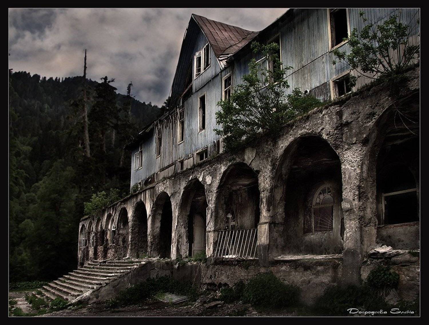 абхазия,санаторий,горы, Добродеева Елена (Алёнка)