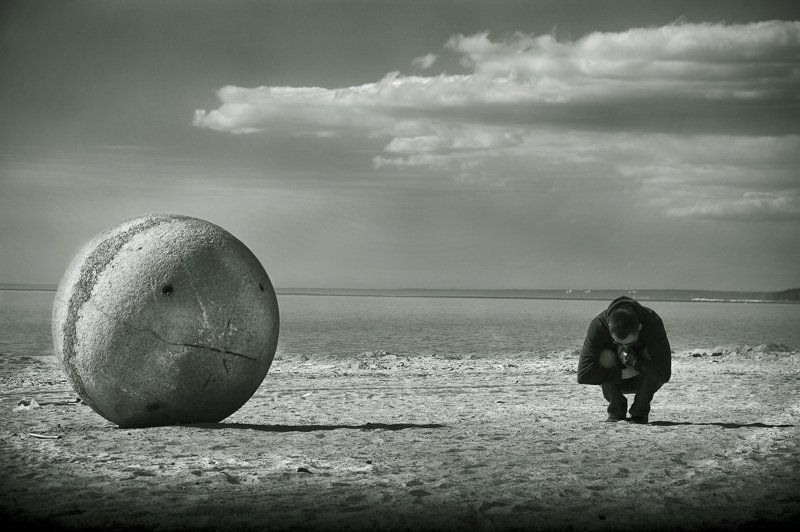 финский залив,облака, павел ломоносов,шар Я стану шаром фото превью