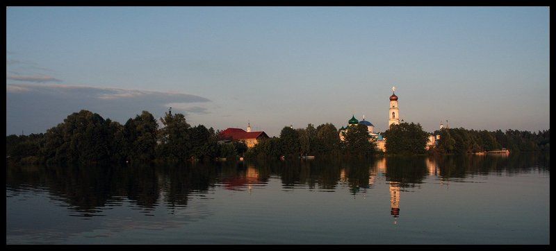 Раифский монастырь вечером фото превью