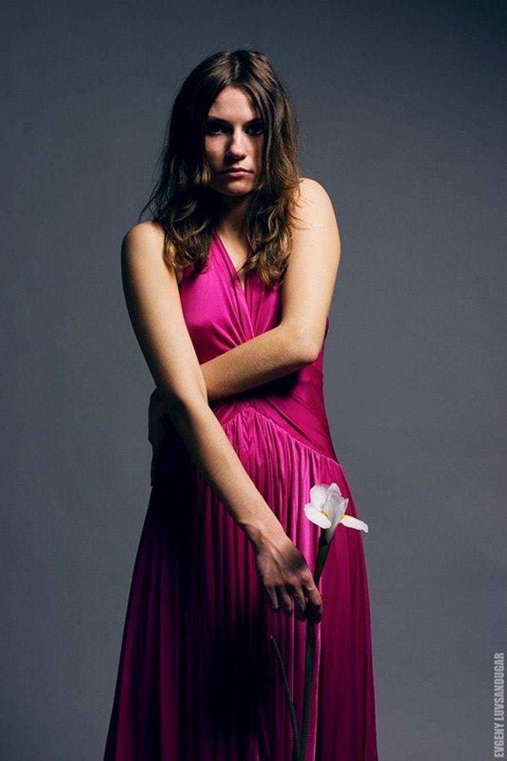 девушка, портрет, цифра, студия, Евгений Лувсандугар