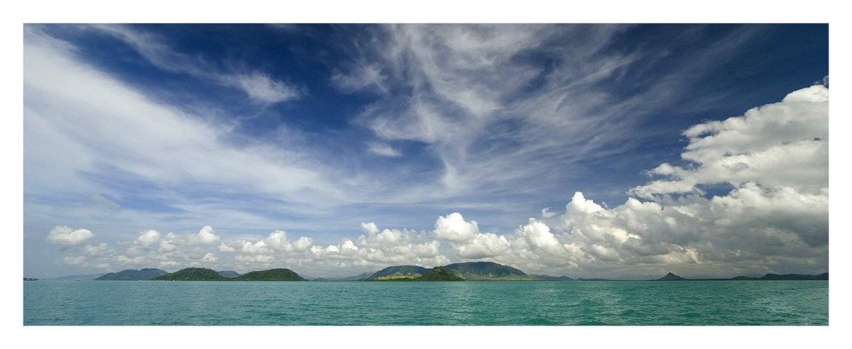 берег борнео малазия море небо, Torchuck