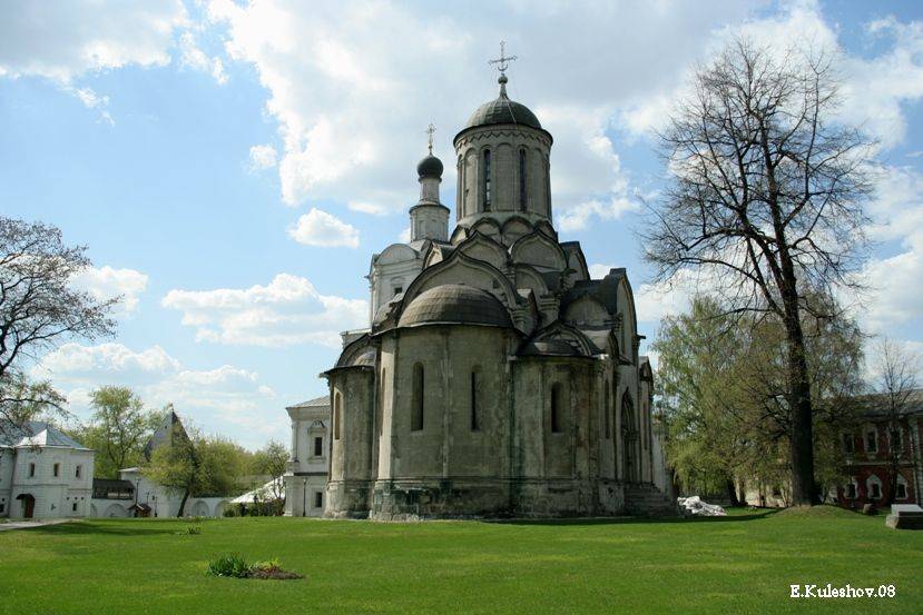 город,купола,москва,золото,монастырь, церковь,кулешов,андронников, Кулешов Евгений