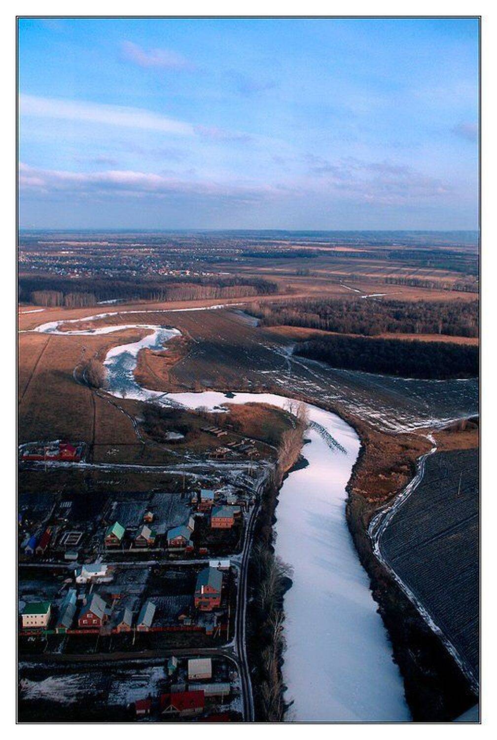 река лед, Лена