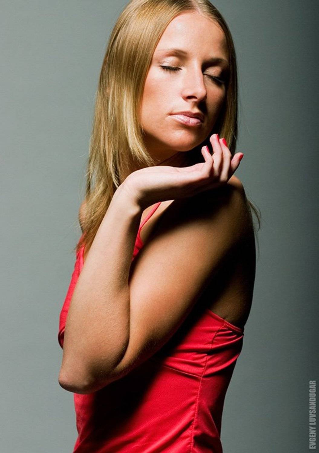 девушка, портрет, цифра, студия, Евгений Лувсандугар