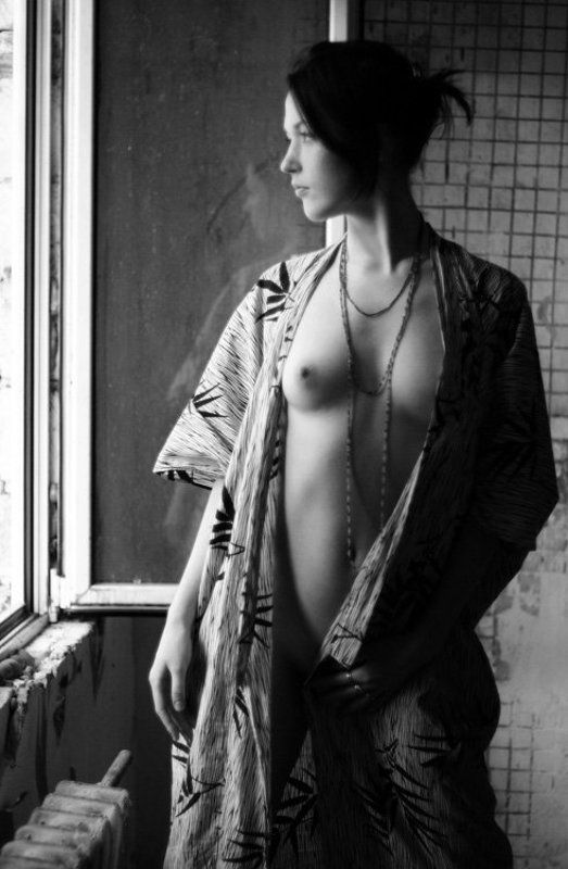 девушка, ню Перед Дождём фото превью