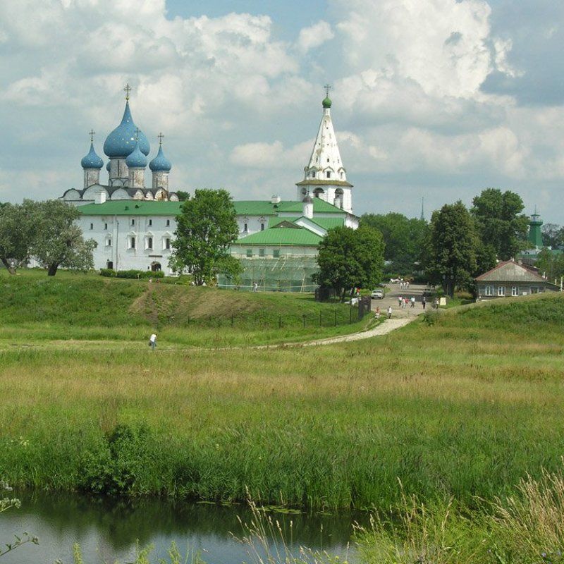 суздаль, кремль, купола Суздальский Кремль фото превью