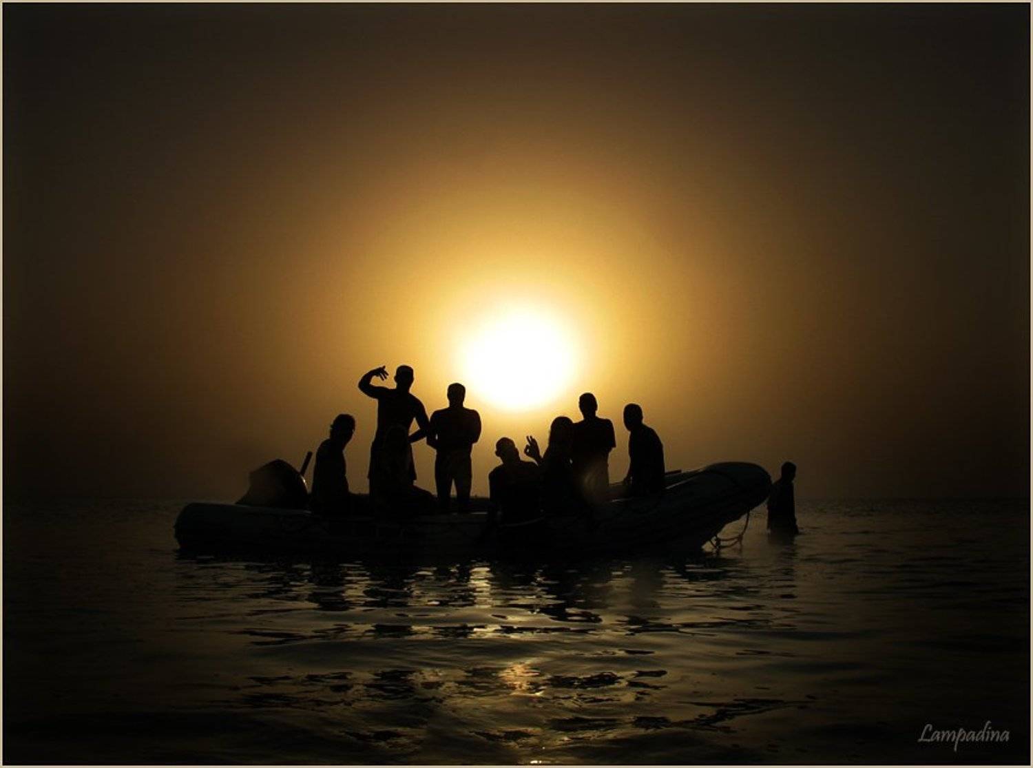 красное море, судан, лодка, закат, lampadina