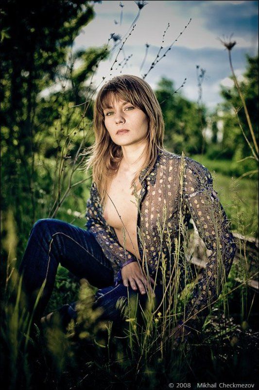 девушка, checkmezov, портрет, ню Iren фото превью