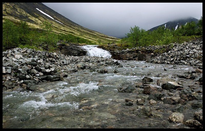 хибины, рисйок, кольский полуостров, река, горы 2 фото превью
