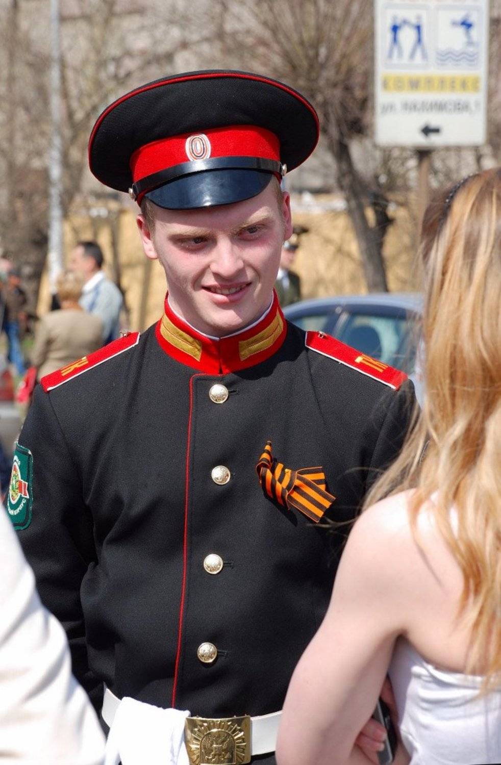 кадет, парад, девушка, праздник, Евген