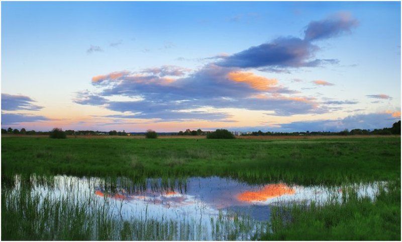 природа ЗАКАТ фото превью