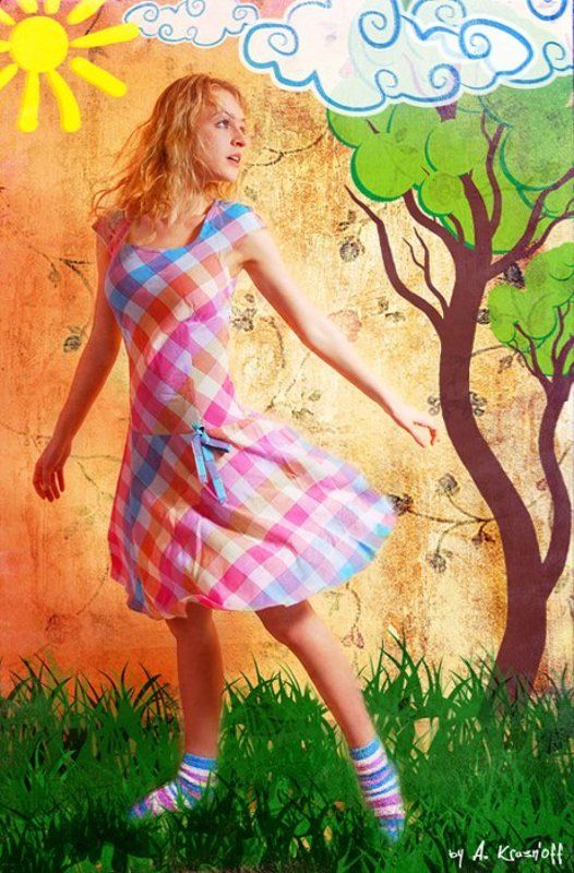 девушка, лето, портрет про ЛЕТО.... фото превью