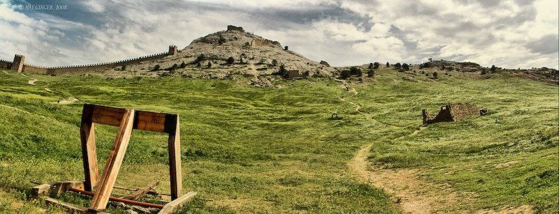 пейзаж Генуэзская крепость, Судак фото превью