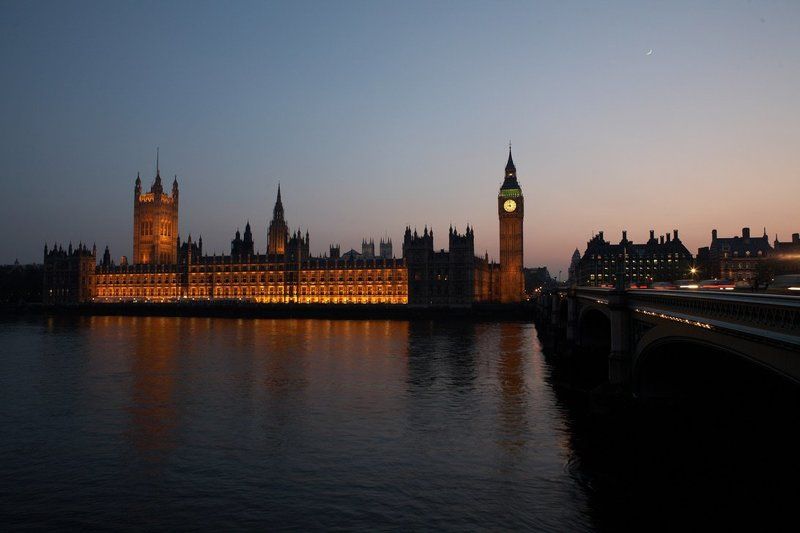 лондон, парламент Открыточка... фото превью