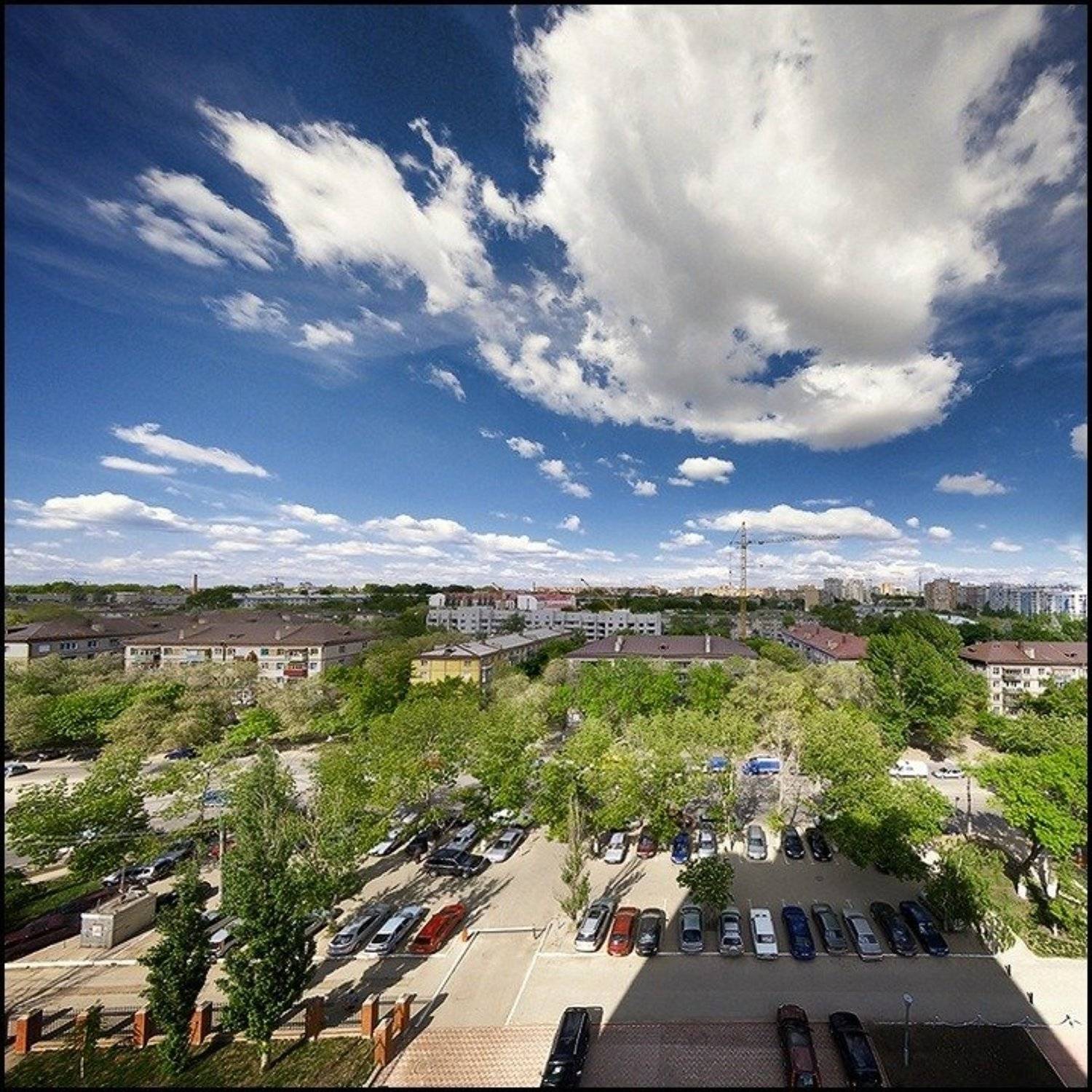 дома, машины, провода, небо, облако, tynez