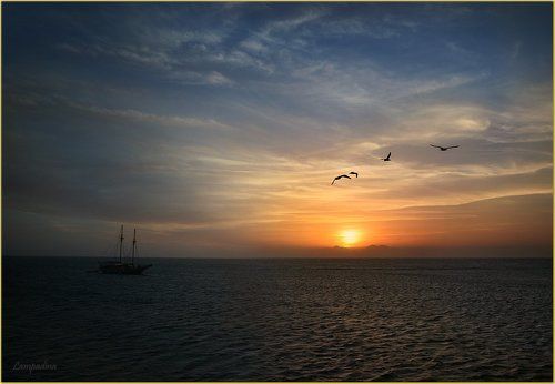 Закат над портом Судан