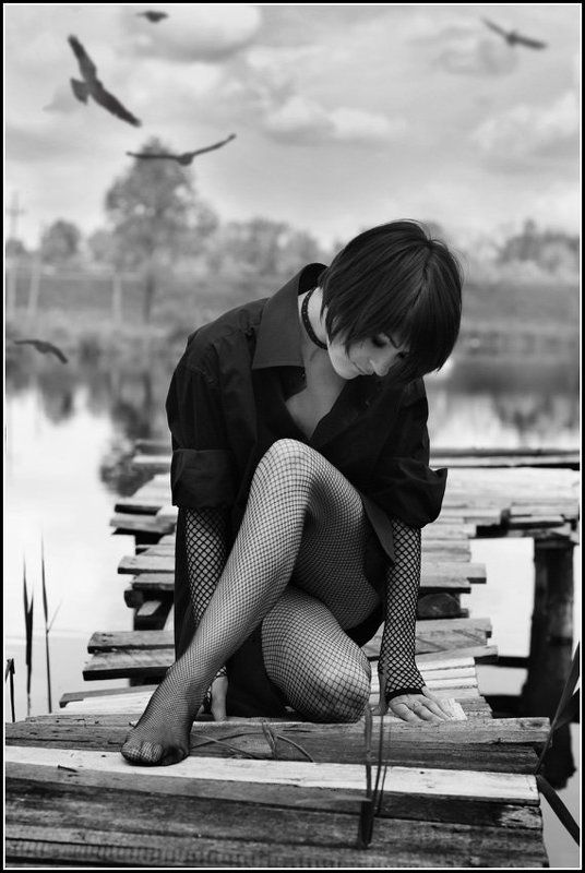 Ксю и птицы (или конец истории о сетях...) фото превью