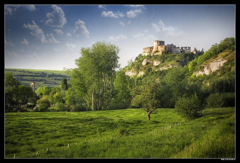 нормандия под небом голубым БЫЛ город золотой фото превью
