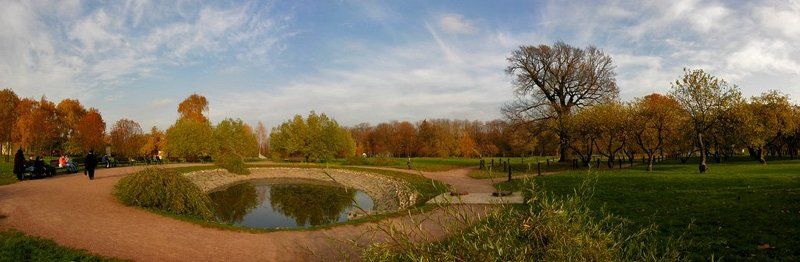 осень, коломенское, дуб, пруд Что такое осень фото превью